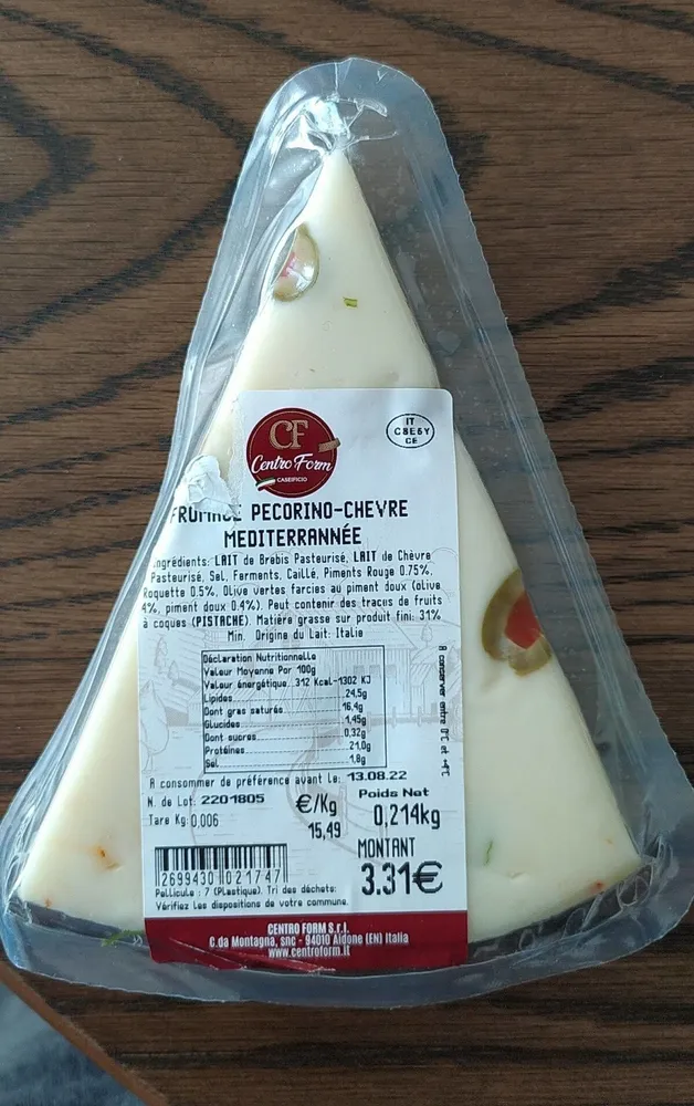 Pecorino chèvre mediterrannée