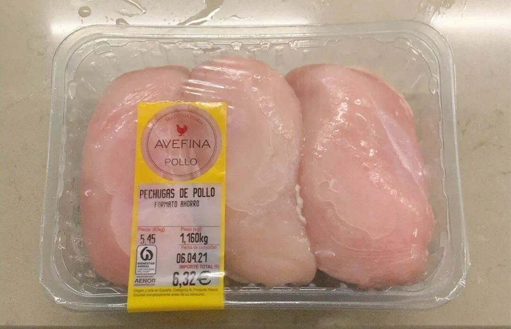 Pechugas de pollo