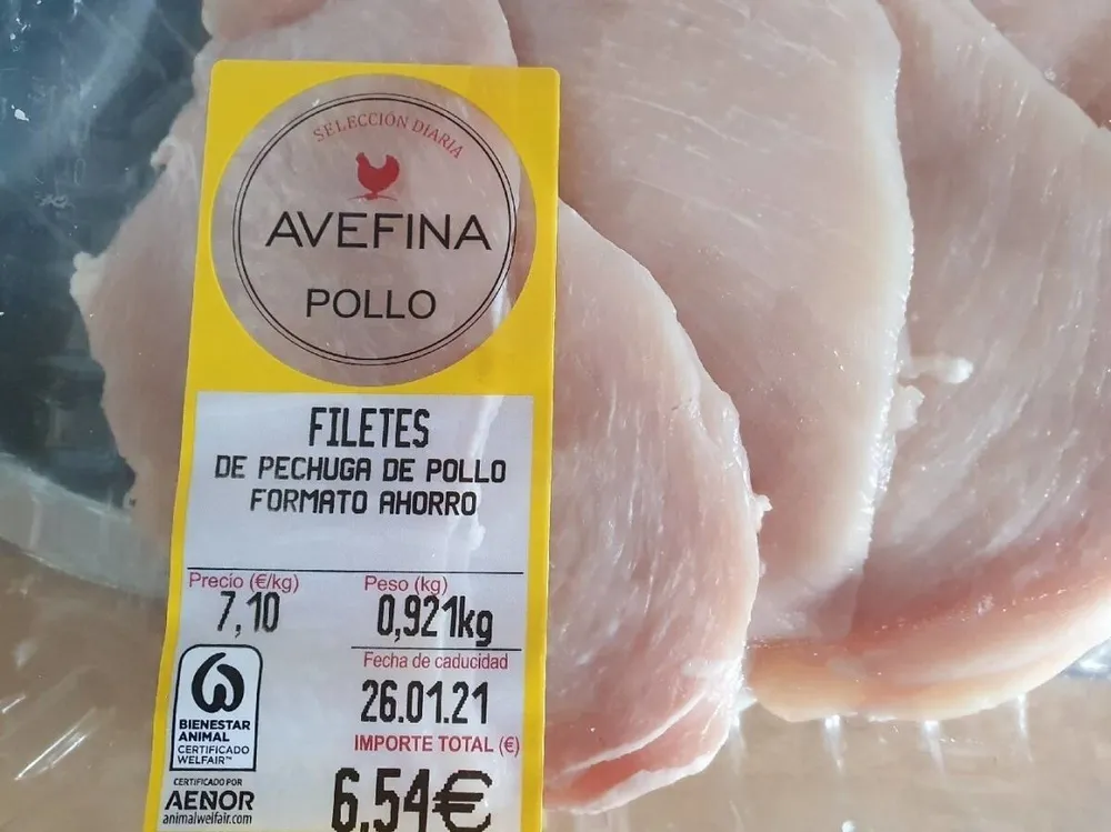 Filetes de pollo Formato ahorro
