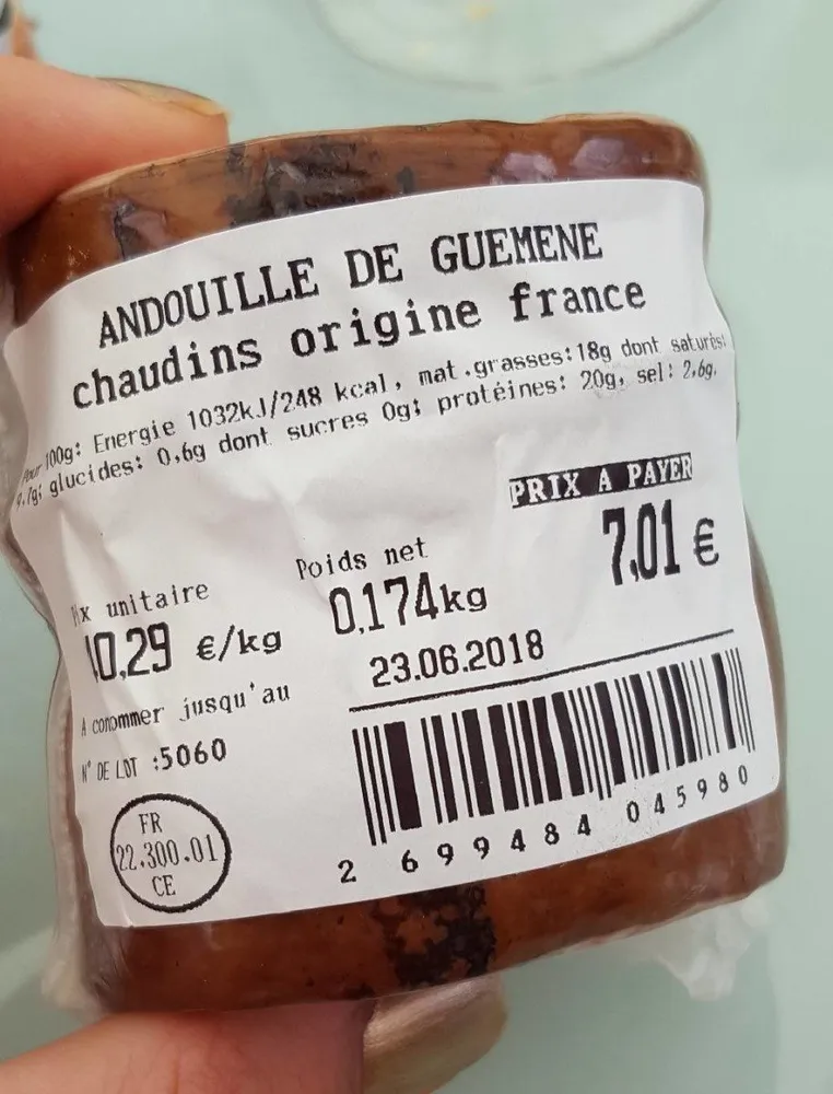 Andouillette de guemene
