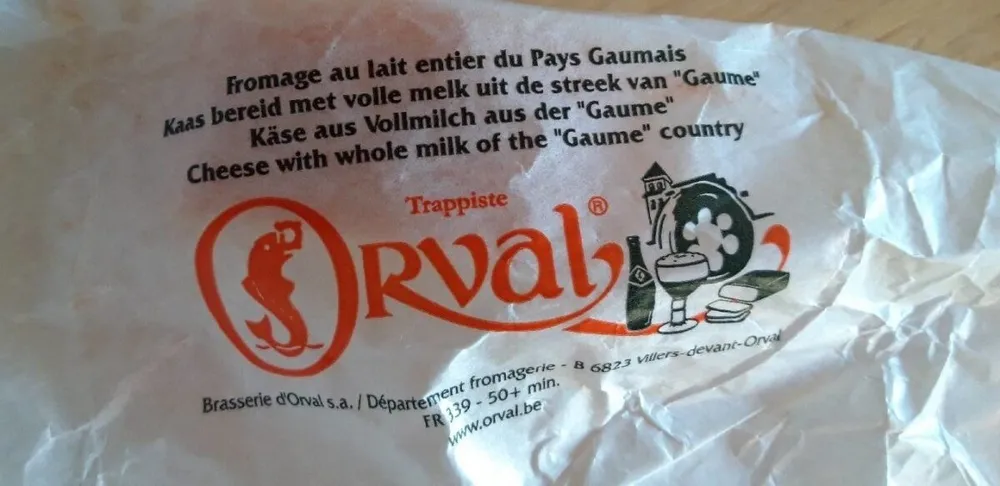 Fromage trappiste d Orval