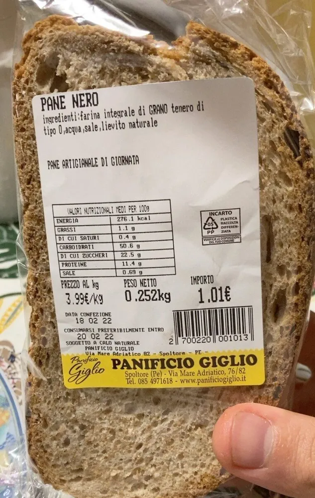 Pane nero