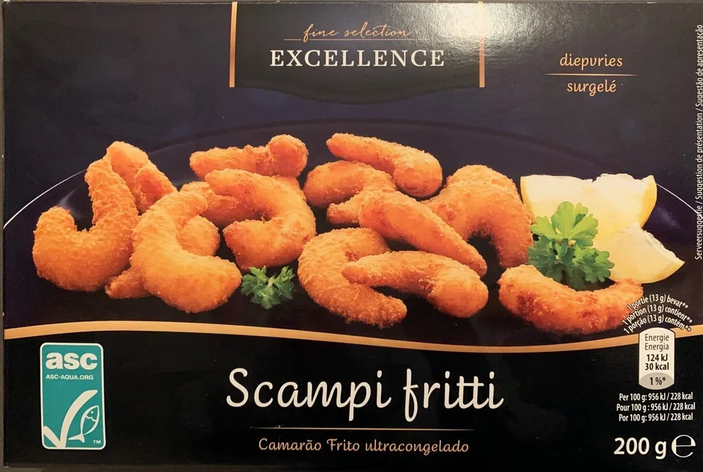 Scampi fritti