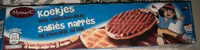 Sablés nappés au chocolat au lait