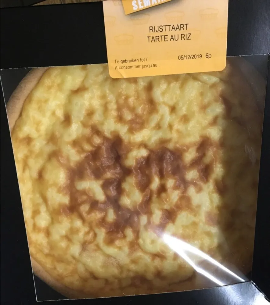 Tarte au riz