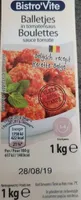 Boulettes sauce tomate