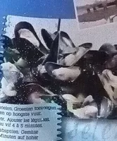 Moules fraiches de zelande