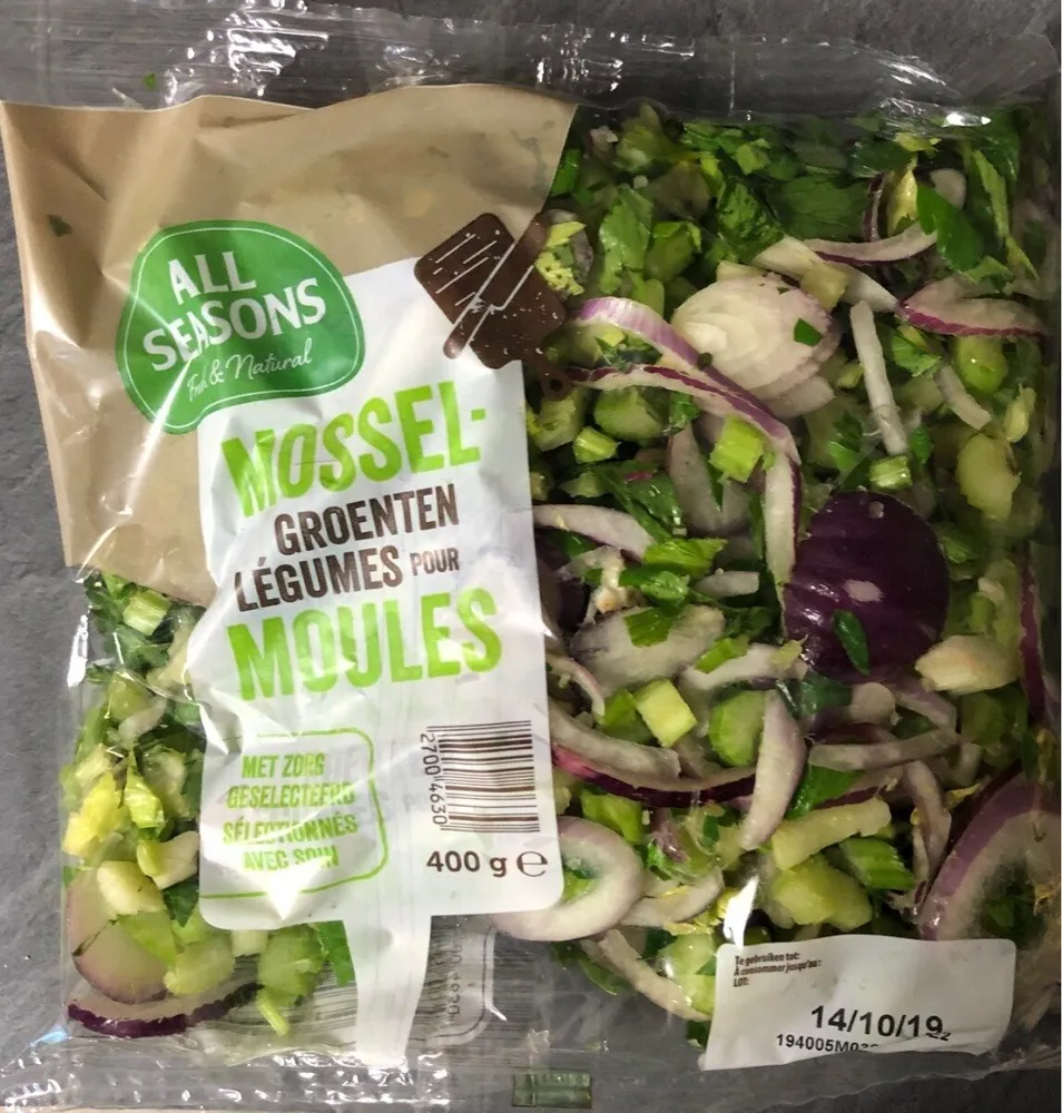 Légume pour moules