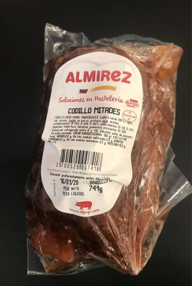 Codillo mitades