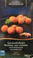 Noisette aux crevettes