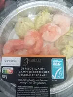 Scampi décortiqué au beurre curry
