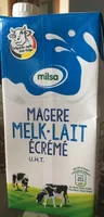 Mager-Milch Lait Écrémé