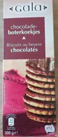 Biscuit au beurre chocolatés