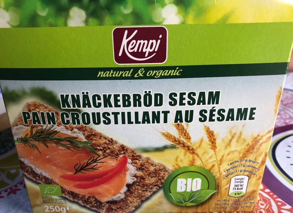 Bio Knäckebrot Sesam