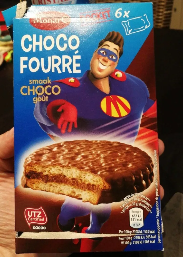 Choco fourré goût choco