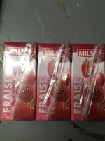 Lait à La Fraise