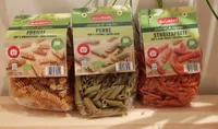 Pâtes 100% petits pois / pois chiches / lentilles rouges