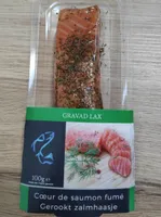 Cœur de saumon fumé