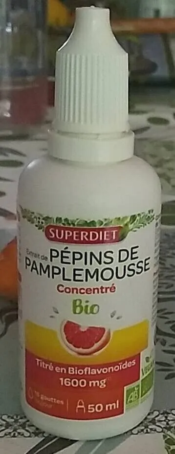 Huiles de pépins de pamplemousse