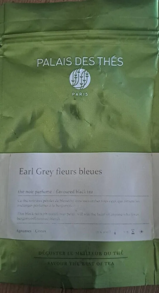 Earl Grey fleurs bleues
