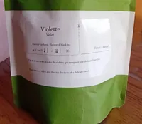 Thé parfumé noir violette