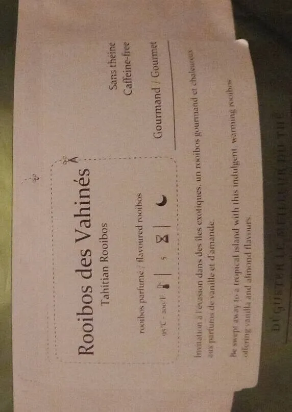 Rooibos des Vahinés