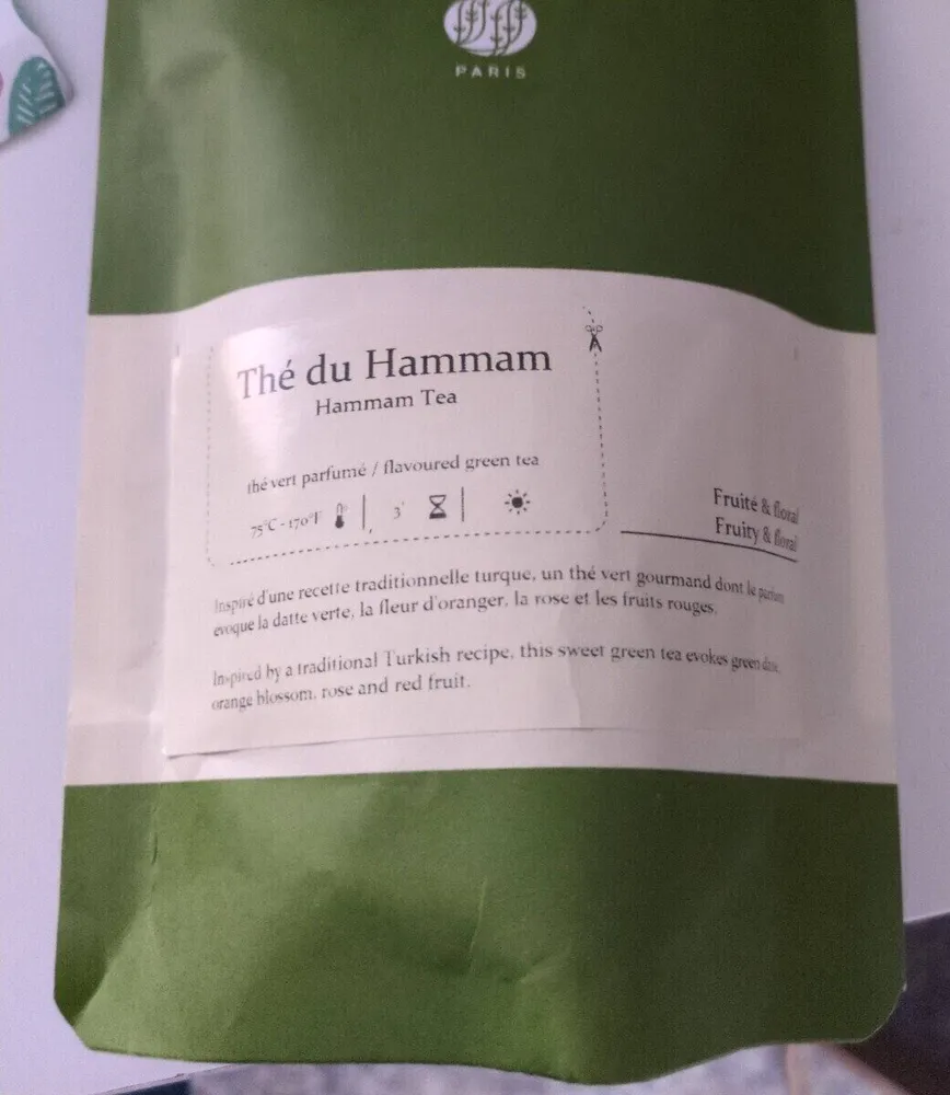 Thé du hammam