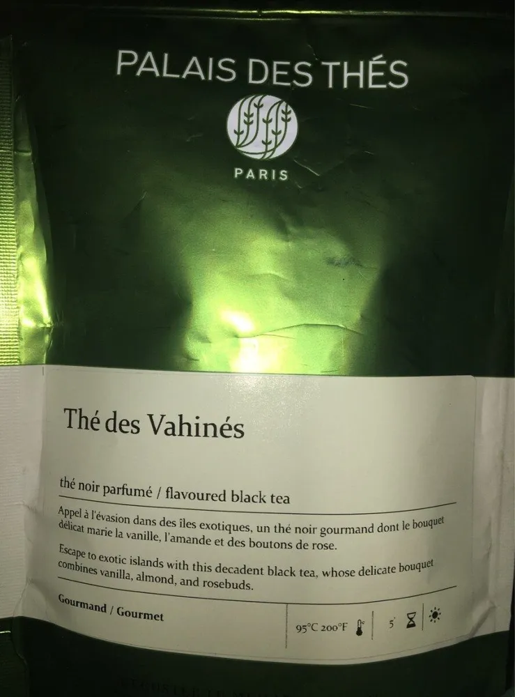 Thé des Vahinés - thé noir