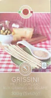 Grisini aux graines de sesame