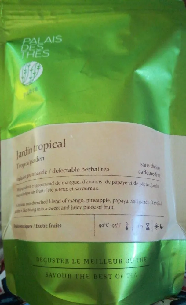 Infusion jardin tropical