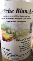 Nectar de pêche blanche