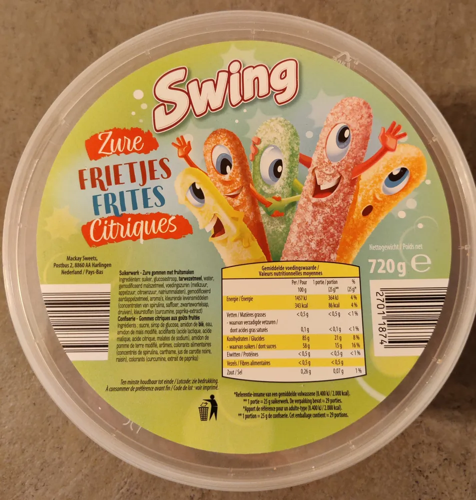 Swing Zure frietjes