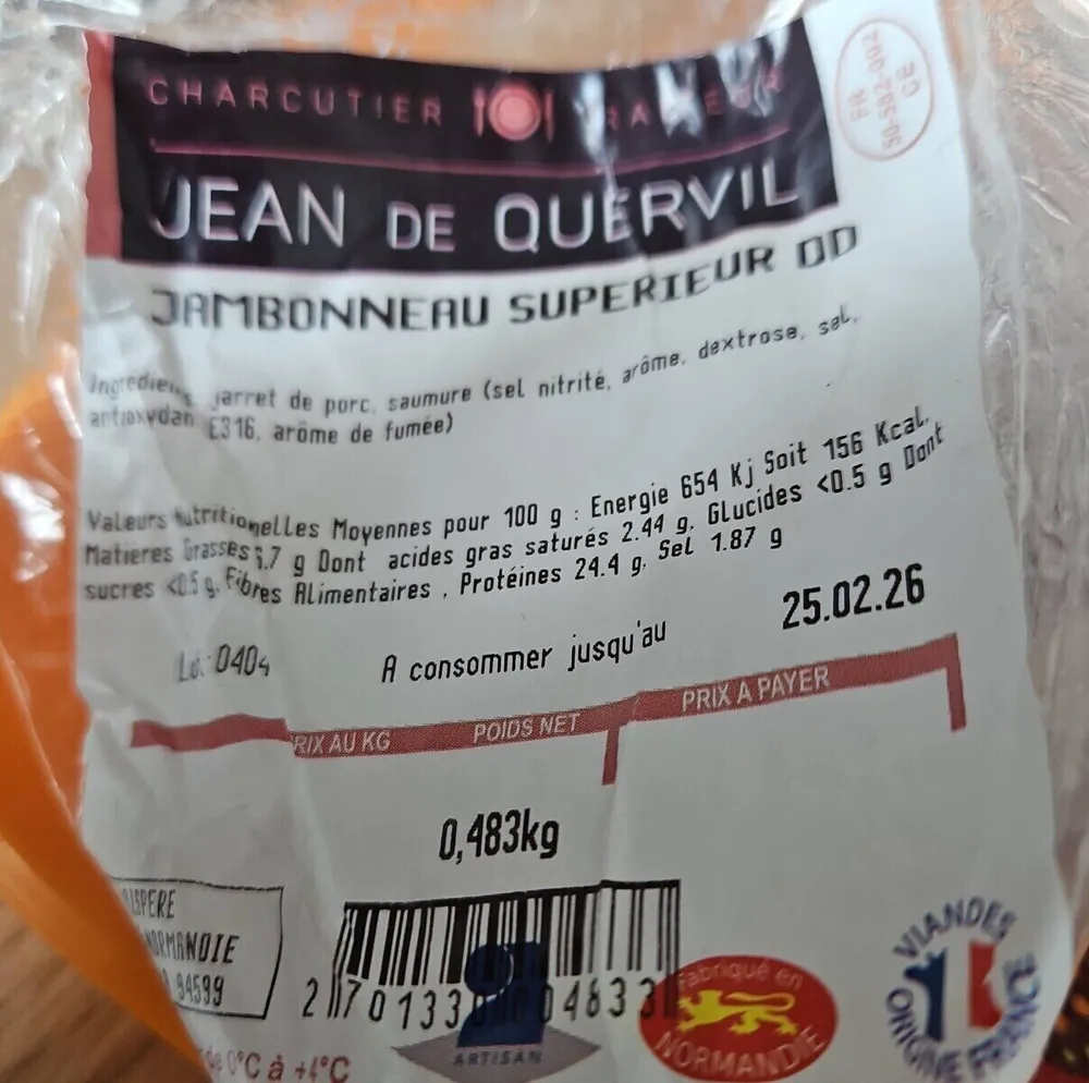 jambonneau supérieur