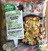 Groene Groentepan / Poêlée de Légumes Verts / Grüne Gemüsepfanne