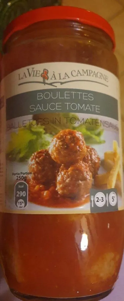 Boulettes sauce tomate