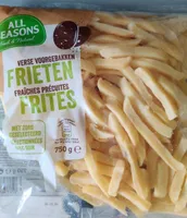 Frites fraîches precuites