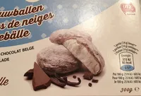 Boules de Neige au Chocolat Belge