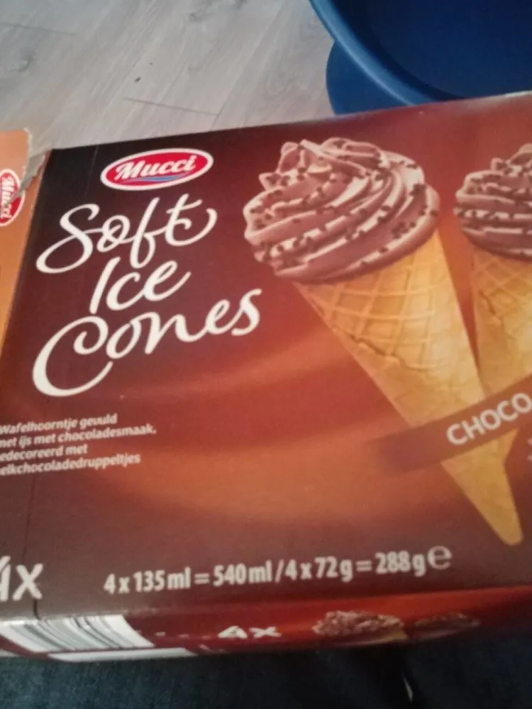 Soft ice cones