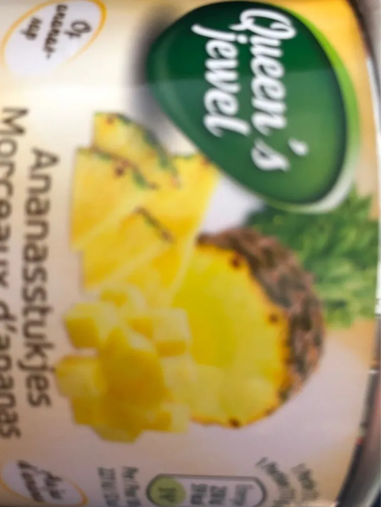 Morceaux d'ananas
