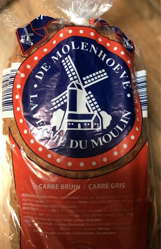 Pain carré gris