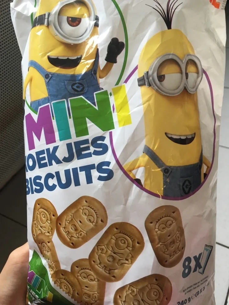 Mini biscuits Minions