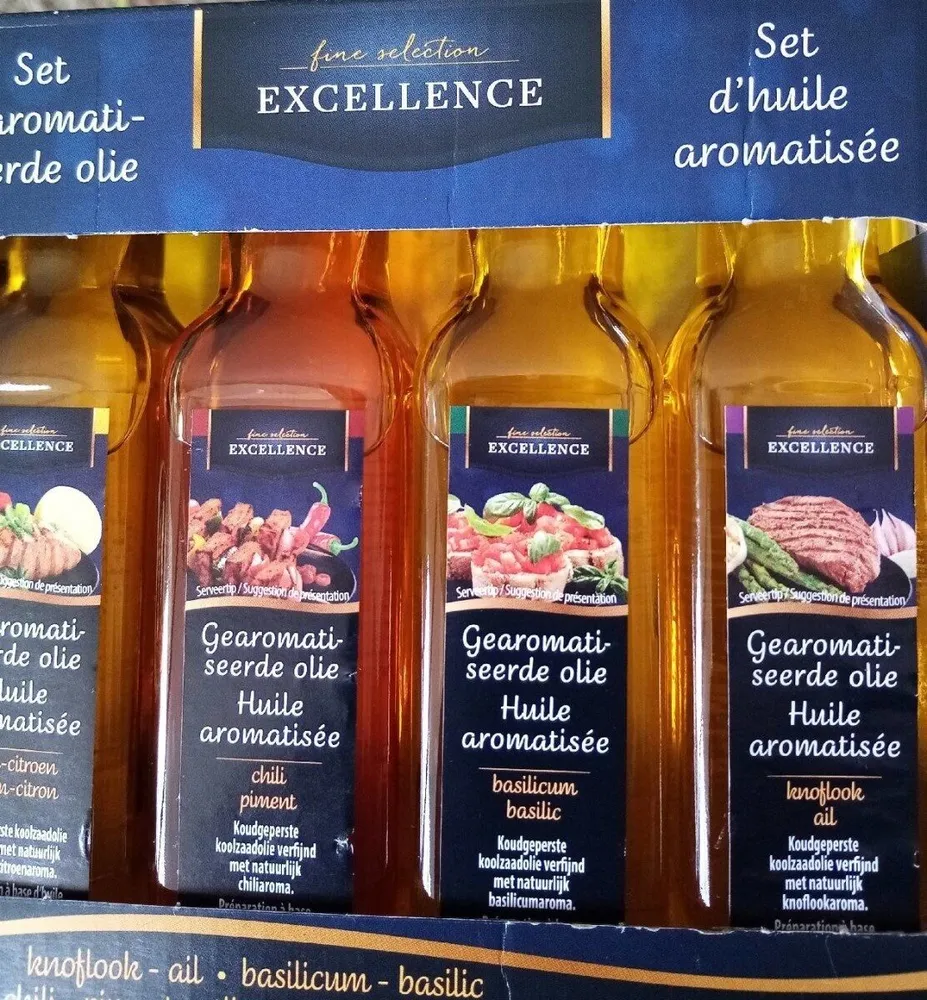 Set d huile aromatisée