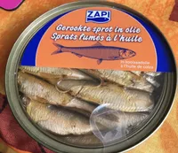 Sprats fumés à l'huile de colza