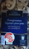 Legumes pour four aux champignons