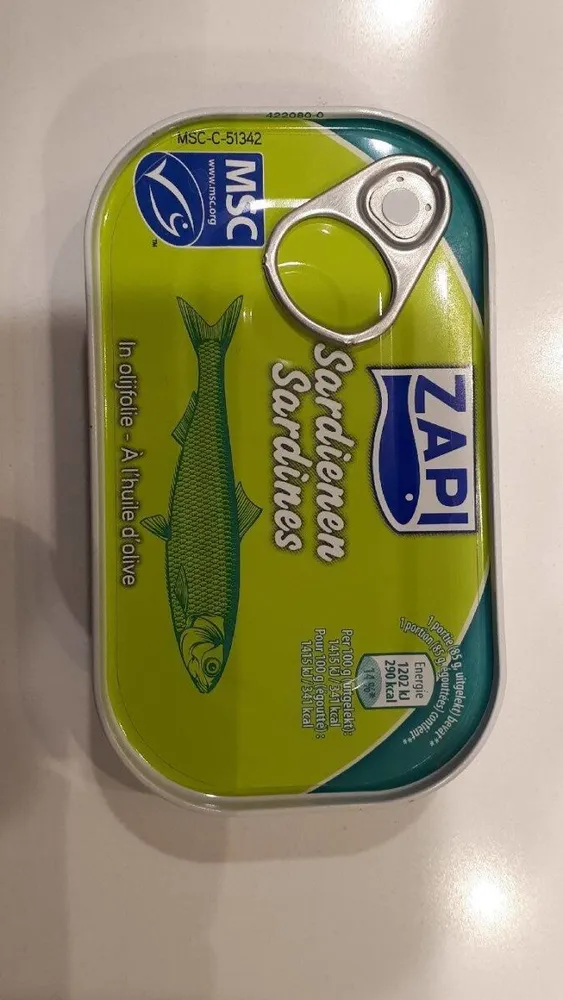 SARDINES A L'HUILE D'OLIVE
