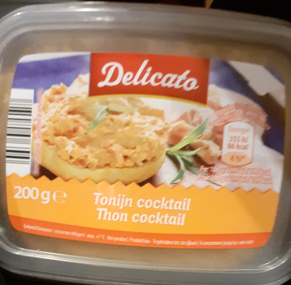 Tonijnsalade pikant Delicato