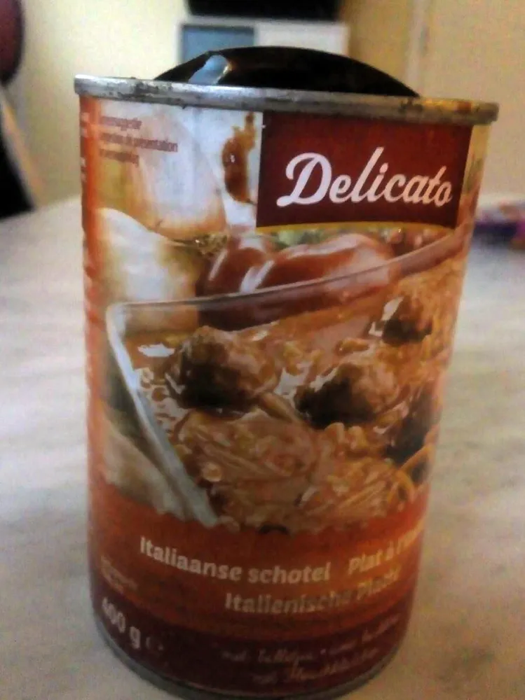 Plat à l'italienne