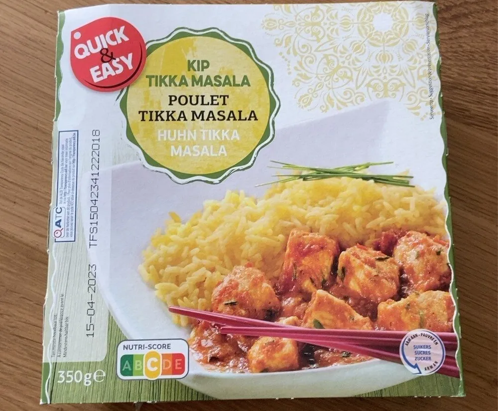 Poulet Tikka Masala