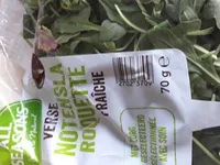 Verse notensla roquette fraîche