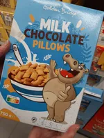 Milk chocolate pillows